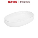 AZKO Stora 12.1x3.8x2.4 Cm Tempat Sabun Batang - Putih