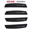 AZKO Carex Set 4 Pcs Genova Pelindung Pintu Mobil Slim Cut - Hitam