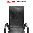 AZKO Soleil Kursi Teras Berlengan Textilene- Hitam