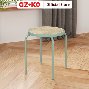 AZKO Soleil Hinata Bangku Metal - Hijau Mint