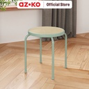 AZKO Soleil Hinata Bangku Metal - Hijau Mint