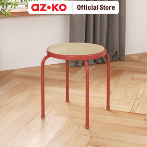AZKO Soleil Hinata Bangku Metal - Pink Coral