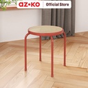 AZKO Soleil Hinata Bangku Metal - Pink Coral