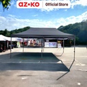 AZKO Soleil 3X6 mtr Tenda Gazebo Lipat V2 - Hitam