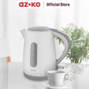 AZKO Kris 1 Ltr Teko Listrik Plastik 800 Watt - Putih
