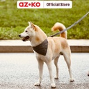 AZKO Paws N Tail Tali & Kalung Anjing Bandana Large - Coffee