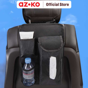 AZKO Otto Klasse Tempat Tisu Organizer Backseat Mobil Q003 - Hitam