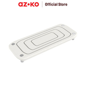 AZKO Stora 25x10x0.90 Cm Rak Kamar Mandi Diatomite - Putih
