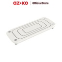 AZKO Stora 25x10x0.90 Cm Rak Kamar Mandi Diatomite - Putih