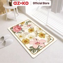 AZKO Forhom 60x40 Cm Keset Kamar Mandi Diatomite Soft Gardenia - Krem