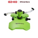 AZKO Yardsmith Penyiram Kebun Whirling Sprinkler Plastik Base - Hijau