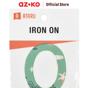 AZKO Ataru Patch Alphabet Q - Hijau
