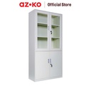 AZKO Masterspace Lemari Arsip 4 Pintu - Krem