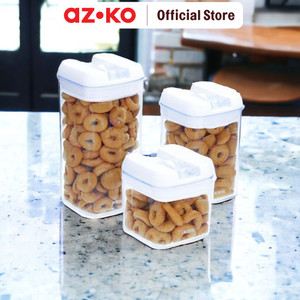 AZKO Kris Set 6 Pcs Stoples Kedap Udara - Putih