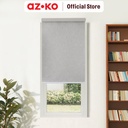 AZKO Forhom 90x200 Cm Roller Blind Blackout Textured - Abu-Abu