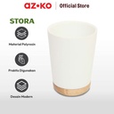 AZKO Stora Tempat Sikat Gigi Polyresin - Putih
