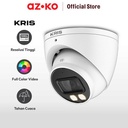AZKO Kris Kamera Cctv Dome 2mp Full Color Dengan Mic