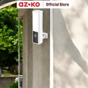 AZKO Krisbow Sync Smart Ip Camera Floodlight Flight 3 Mp 7T Smart Cctv Kamera Pengawas Pintar Camera Pengintai Alat Keamanan Rumah Spy Cam