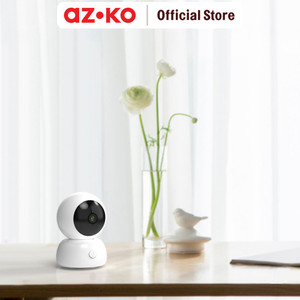 AZKO Krisbow Sync Smart Ip Camera Wifi Pt Speed 3Mp 15T Smart Cctv Kamera Pengawas Pintar Camera Pengintai Alat Keamanan Rumah Spy Cam
