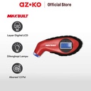 AZKO Maxbuilt Alat Ukur Digital Tekanan Ban - Merah/Hitam