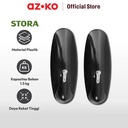 AZKO Stora Set 2 Pcs Gantungan Dinding Permanen - Hitam