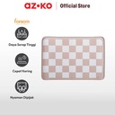 AZKO Forhom 60x40 Cm Keset Kamar Mandi Diatomite Soft Cube - Cokelat