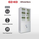 AZKO Masterspace Lemari Arsip 4 Pintu - Krem