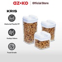 AZKO Kris Set 6 Pcs Stoples Kedap Udara - Putih