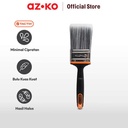 AZKO Tactix 6.3 Cm Kuas Cat Polyester - Hitam