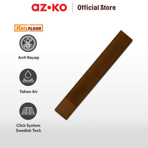 AZKO Krisfloor 122x18x0.4 Cm Lantai Parket Spc - Maple