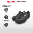 AZKO Krisbow Ukuran 40 Argon Sepatu Pengaman 4 inci - Hitam Safety Shoes Pengaman Kaki Perlengkapan Industri Peralatan Keamanan