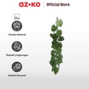 AZKO Arthome Tanaman Artifisial Garland Monstera Leaf - Hijau