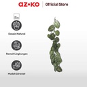 AZKO Arthome Tanaman Artifisial Garland Evergreen Lotus Leaf - Hijau