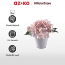 AZKO Arthome Bunga Artifisial Hydrangea Dengan Pot Pastel