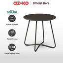 AZKO Soleil Estelle Meja Sisi Big - Hitam