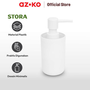 AZKO Stora 200 Ml Dispenser Sabun Cair - Putih