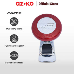 AZKO Carex Cata Power Handle Setir Mobil - Merah Maroon