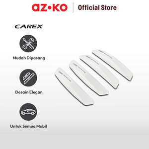 AZKO Carex Genova Pelindung Pintu Mobil Slim Cut - Putih