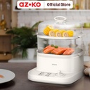 AZKO Kris 6 Ltr Pengukus Makanan 800 Watt - Putih