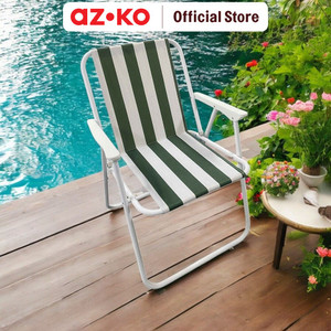 AZKO Soleil Kursi Teras Stripe Spring - Hijau