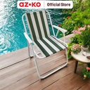 AZKO Soleil Kursi Teras Stripe Spring - Hijau