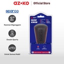 AZKO Sparco Kepala Tuas Gigi Mobil Carbon Leather - Merah