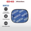 AZKO Sprco Set 2 Pcs Pelindung Kaca Mobil Side Sunshade - Biru
