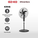 AZKO Kris 20 Inci Kipas Angin Lantai - Hitam