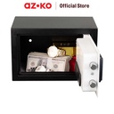 AZKO Krisbow 31x20x20 Cm Brankas Besi 1/3 Mm 20nek - Hitam/Putih