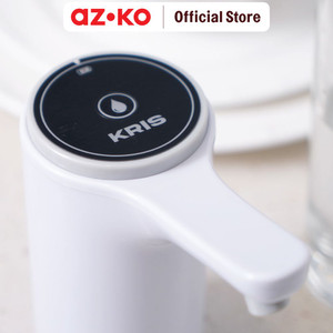 AZKO Krischef Pompa Air Galon Rechargeable - Putih