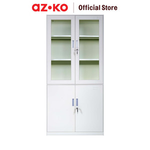 AZKO Masterspace Lemari Arsip 4 Pintu - Krem