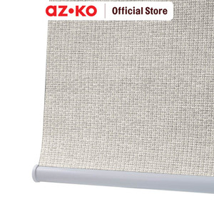 AZKO Forhom 90x200 Cm Gorden Roller Blind Blackout Textured - Krem