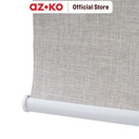 AZKO Forhom 90x200 Cm Roller Blind Blackout Textured - Abu-Abu