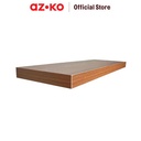AZKO Stora 60 cm Rak Dinding Dekorasi - Cokelat Walnut